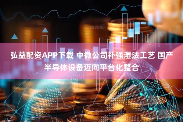 弘益配资APP下载 中微公司补强湿法工艺 国产半导体设备迈向平台化整合